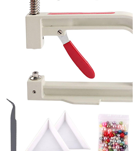 Perla Hecha A Mano Máquina De Ajuste Manual Multicolor