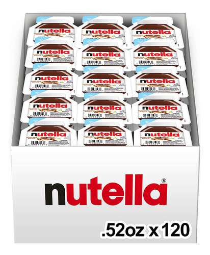 Nutella Mini Cup 15grs. Importado 120 Pack Msi
