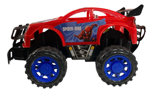 Auto A Friccion De Juguete Spiderman Camioneta En Caja Sebigus 53961