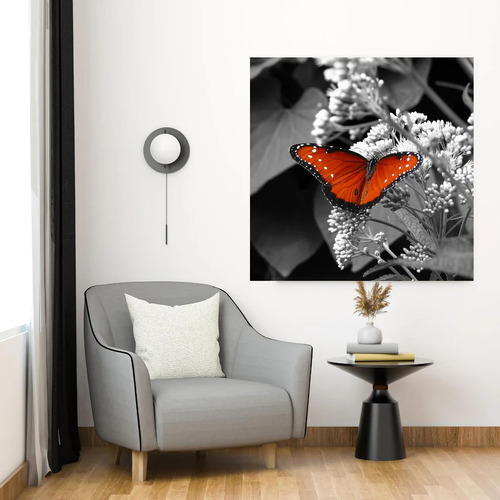 Cuadro Decorativo Canvas Geometría Surreal 80x80 Cm