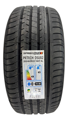 Kit 2 Pneus 265/40r22 106y Speedmax Aro 22 Dsu02 Xl Hilux Sw