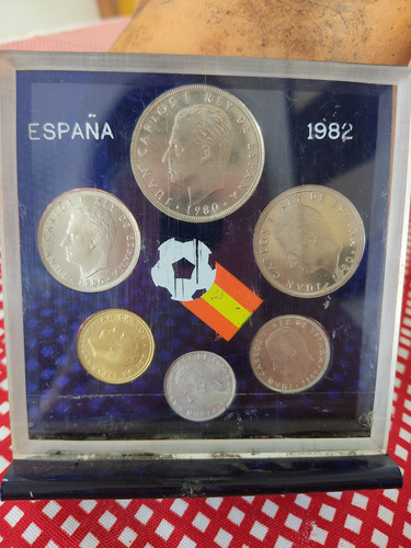 Colección De Monedas Del Mundial De España 
