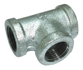 Imagen 2 de 3 de Kit Galvanizado Para Montajes 1/2 Brida, Codos Y Tee
