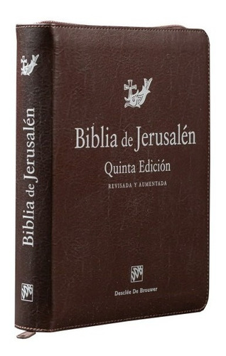 Biblia De Jerusalen - Desclee - Libro + Funda Con Cierre