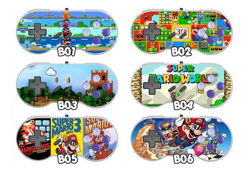 Skins Protector Para Controles Snes Super Nintendo Vinilo