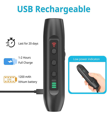 Repelentes Ultrasónicos Para Perros Con Linterna Led