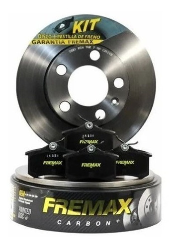 Kit Discos Fremax Y Pastillas Frasle Vw Suran
