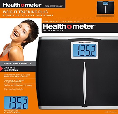 Health-o-meter - Balanza De Seguimiento De Peso Extra Ancha