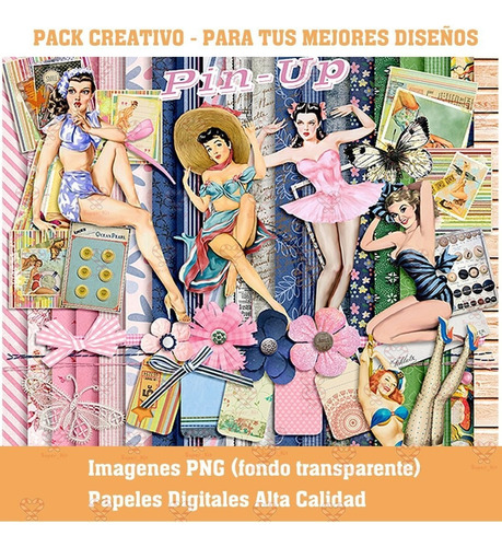 Pin Up Style Cliparts Png Papeles Fondos