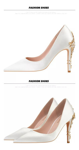 Zapatos De Boda De Tacón Alto Para Mujer