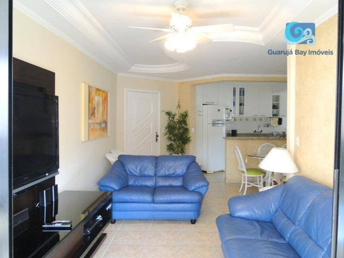 Imagem 1 de 30 de Apartamento Com 3 Dormitórios À Venda, 127 M² Por R$ 750.000 - Praia Da Enseada - Guarujá/sp - Ap4559