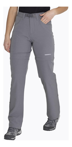 Pantalón Impermeable Merrell 4 Way Spandex Gris Mujer