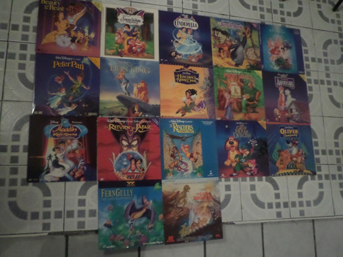 Titulos De Walt Disney En Laser Disc - Seminuevos