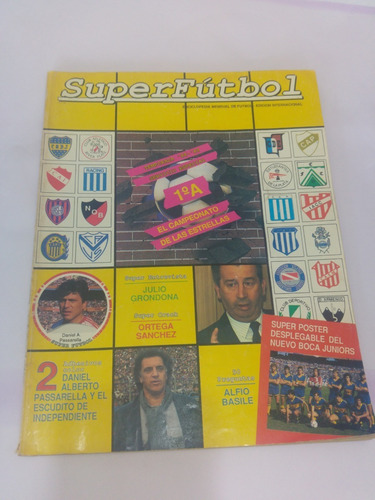 Superfutbol 20 Ortega Sanchez Nota Basile Guia 88 89 Parte A (Usado)