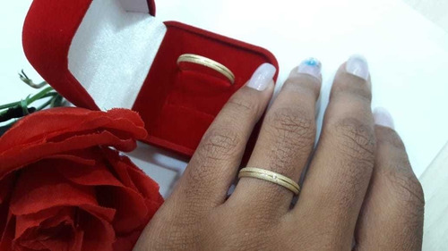 Aliança Delicada Em Ouro 18 Diamantada 3mm E Zirconia Jrb