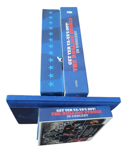 Box 3 Cds + Dvd Rolling Stones Get Yer Ya Ya's Out Importado (Usado)