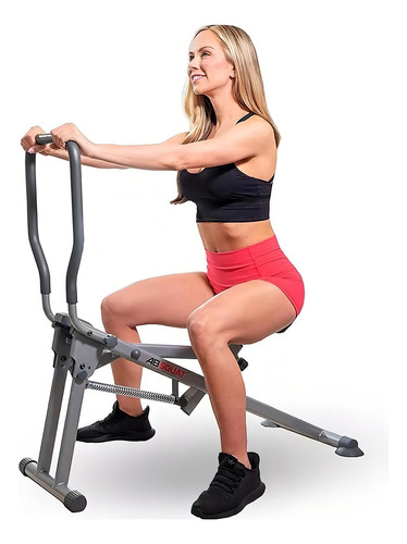 Ab Squat Entrenamiento Fitness Aparato De Gimnasia Color Gris