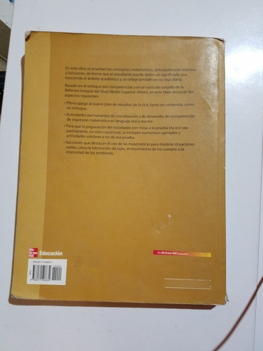 Matematicas Iv Juan Antonio Cuellar Carvajal 3era Edicion (Usado)