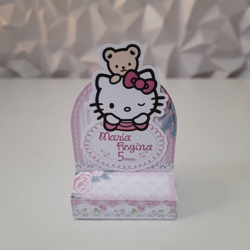 Kit 50 Personalizados Hello Kitty