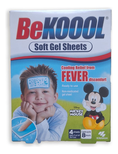 Be Kool Parches De Gel Para Fiebre 