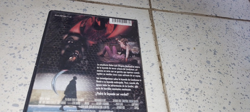 Película Candyman En Dvd En Español Latino Con Tony Tood (Usado)