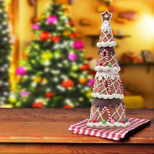 Decoración De Mesa De Navidad, Adorno De Árbol De Pequeño
