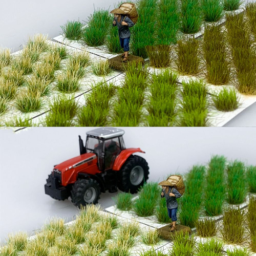 Tren En Miniatura Grass Tuft De Temporada Con Forma De Nido