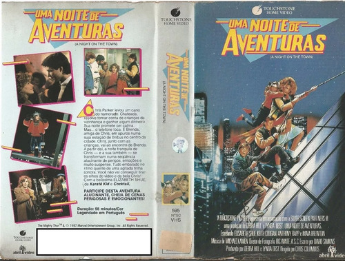 Uma Noite De Aventuras - Elisabeth Shue - Keith Coogan Raro (Usado)