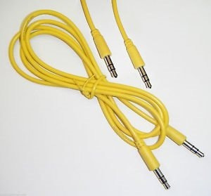 Cable Auxiliar Mallado 3.5 De 1 Mts Varios Colores