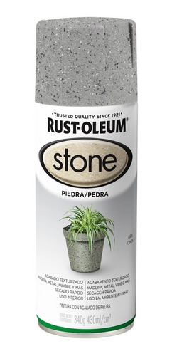 Pintura Aerosol Stone Texturado Piedra Rust Oleum 3d 