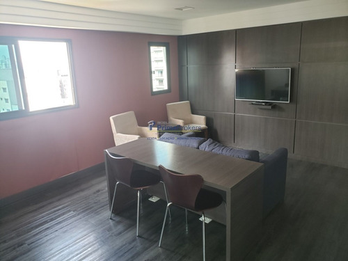 Imagem 2 de 15 de Excelente Flat No Itaim Bibi - Pb52254
