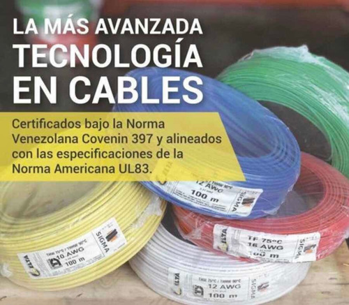 Cable Thw 12 Cabel Sigma Iconel