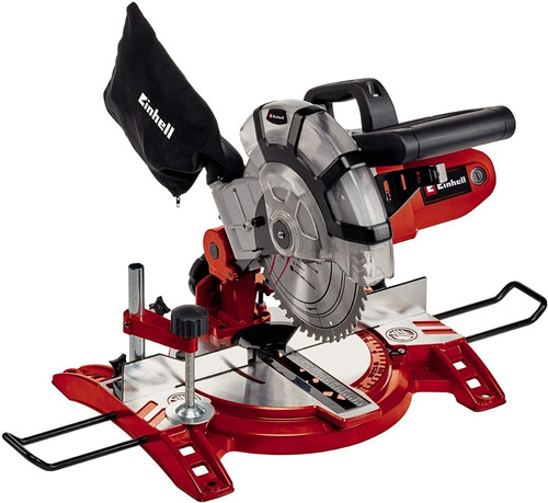 Sierra Ingleteadora Einhell Cabezal Aluminio Tc-ms 2112 Rojo