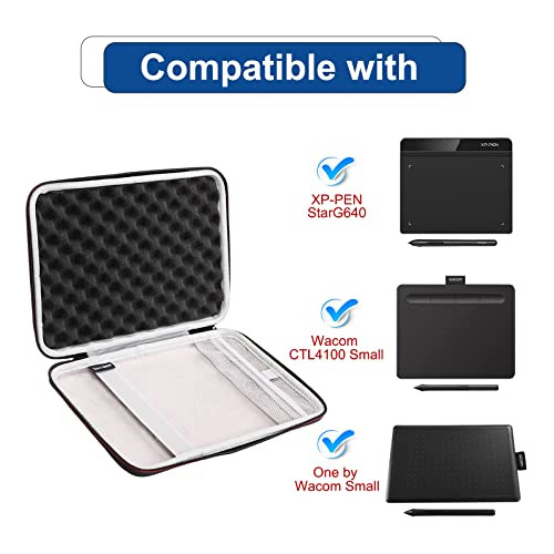 Estuche De Viaje Ltgem Eva Para Wacom Ctl4100 Small Intuos
