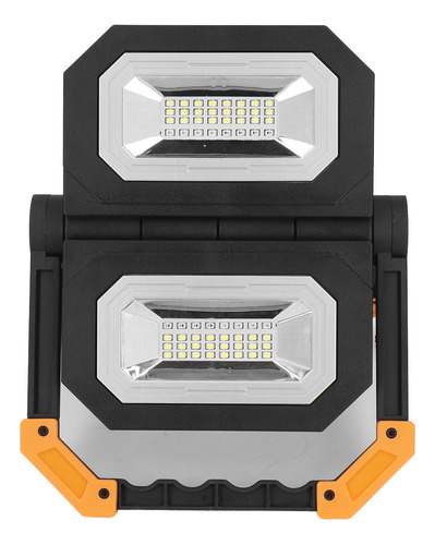 Luz De Trabajo Recargable, 64 Led, 6000 K, 2 Marchas, Atenua