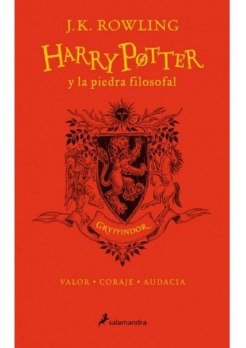 Harry Potter Y La Piedra Filosofal Gryffindor