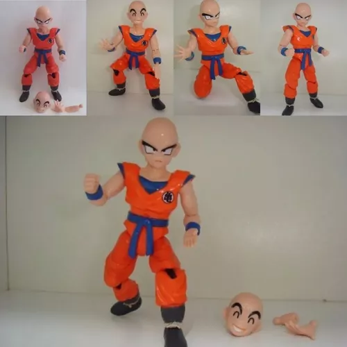 Kuririn Dragon Ball Z Kai Boneco Kuririn- Kulilin