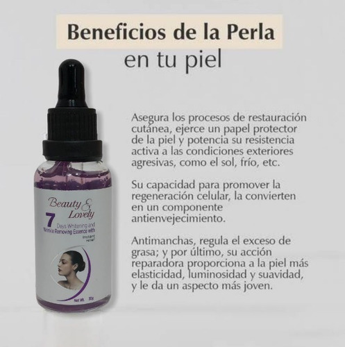 Imagen 2 de 4 de Suero Facial Perlas Hidrolizadas Elasticidad Anti-manchas