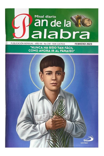 Misal Pan De La Palabra Febrero 2023 - Mediano - 5 Pza.