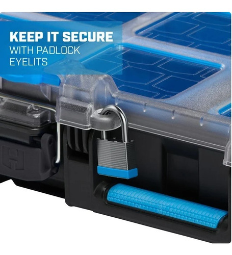 Hart Organizador Con Sistema De Apilamiento, 11 Secciones Color Negro