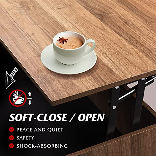 Mesa De Café Elevable Sala De Estar, Mesa De Café Mod...