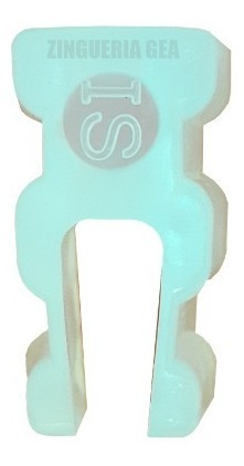 Imagen 2 de 7 de Soporte Plastico Chapa Trapezoidal 100 Unidades Retiro