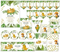 Comprar Kit Imprimible Simba Bebé El Rey León Con Textos Editables