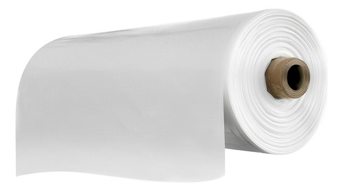Filme Leitoso 8x80m 200 Micras Plastico Para Horta