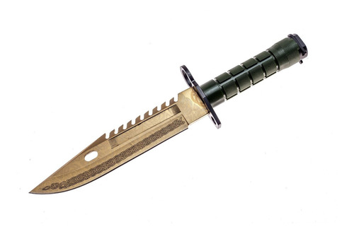 Knife Geeks Pro Series Bayoneta De Mineral De Acero Inoxidab