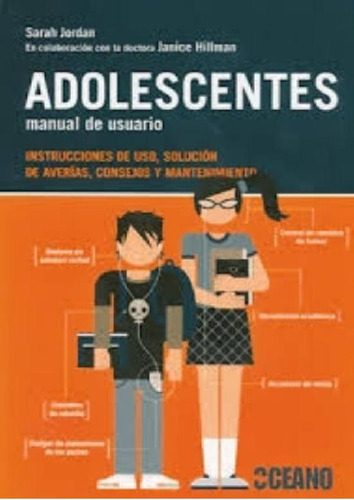 Libro - Adolescentes. Manual De Usuario, De Jordan, Sarah. 