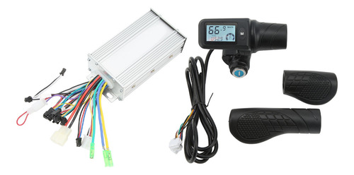 Kit De Controlador De Bicicleta Eléctrica 36v 48v 500w Contr