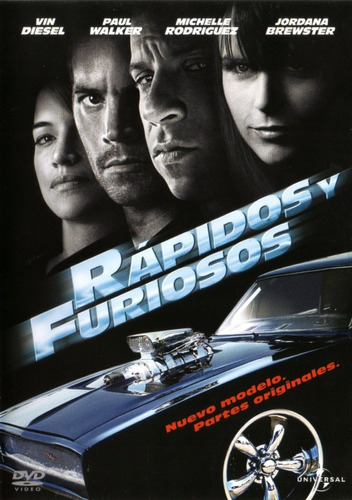 Rápidos Y Furiosos ( Vin Diesel / Paul Walker ) Dvd Original