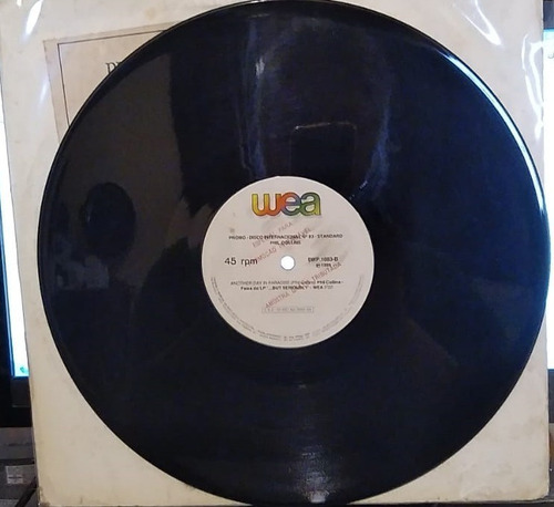 Lp Mix Phil Collins Another Day In Paradise Promocional (Usado)