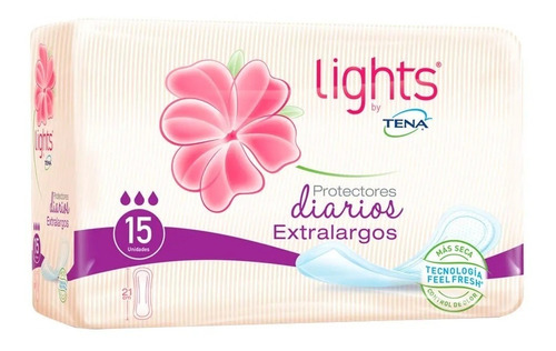 Protector Tena Lights By Alas - Unidad a $24